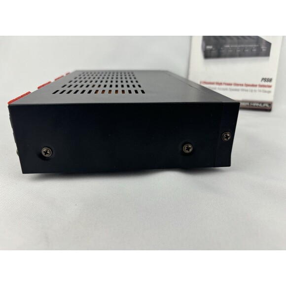 Pyle PSS6 6-Channel High Power Stereo Speaker Control Center Selector Read - Picture 7 of 9